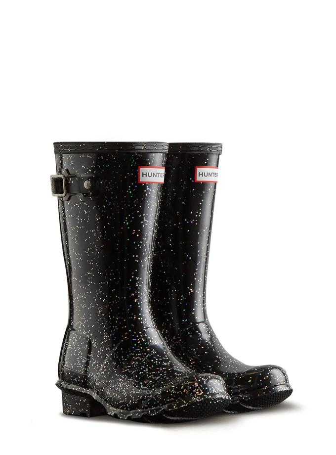 Hunter Boots Big Kids Original Giant Glitter Rain Boots For Sale