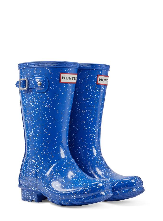 Hunter Boots Big Kids Original Giant Glitter Rain Boots Same Day Delivery