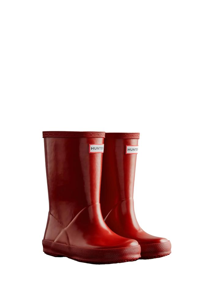 Hunter Boots Kids First Gloss Rain Boots Same Day Delivery