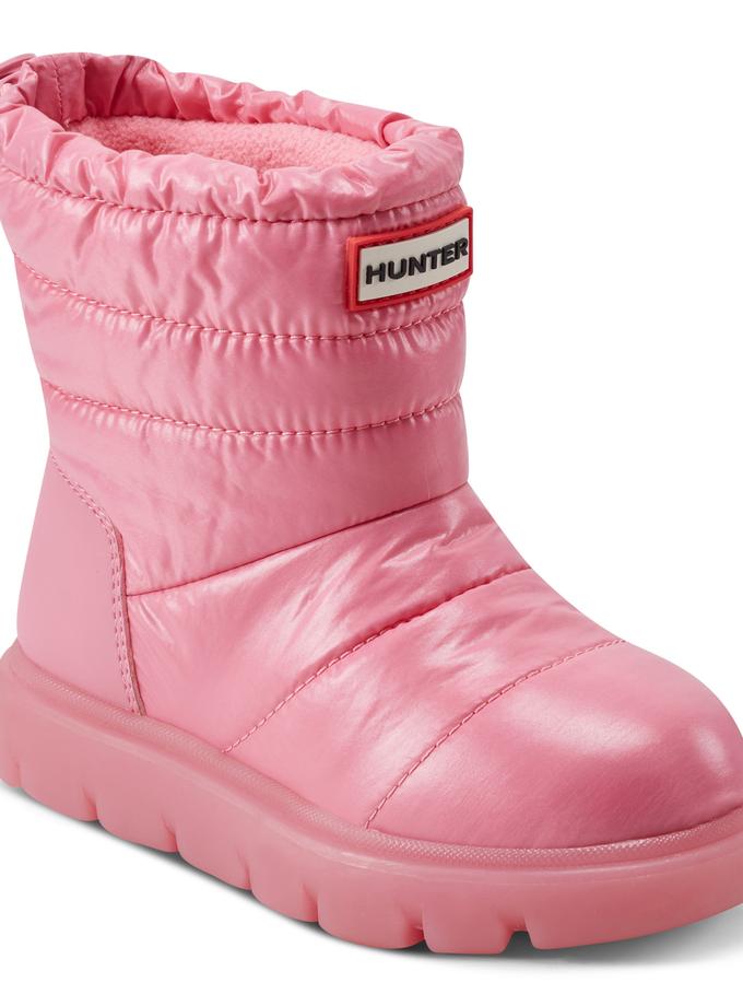 Hunter Boots Little Kids Cuddle Lug Sole Insulated Waterproof Snow Boots On Sale