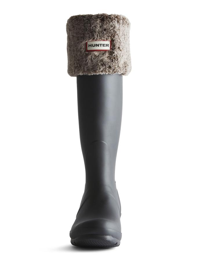 Hunter Boots Unisex Faux Fur Tall Boot Sock Best Seller