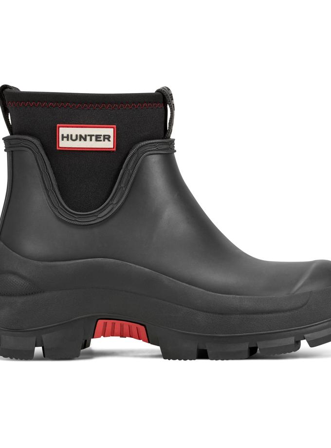 Hunter Boots Women's Eloise Lug Sole Waterproof Neoprene Rain Booties Best Seller