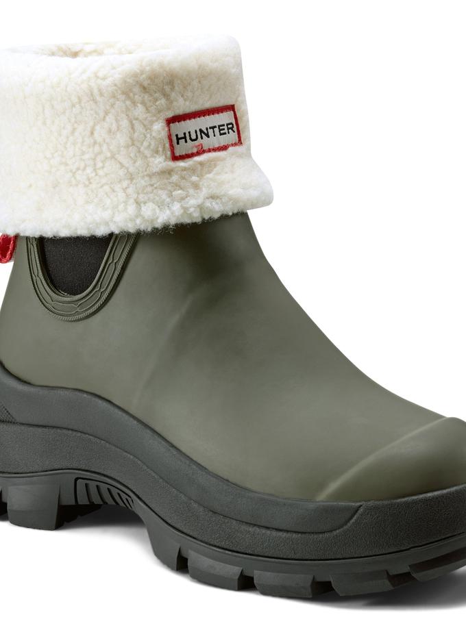 Hunter Boots Women's Esme Lug Sole Waterproof Snow Booties On Sale