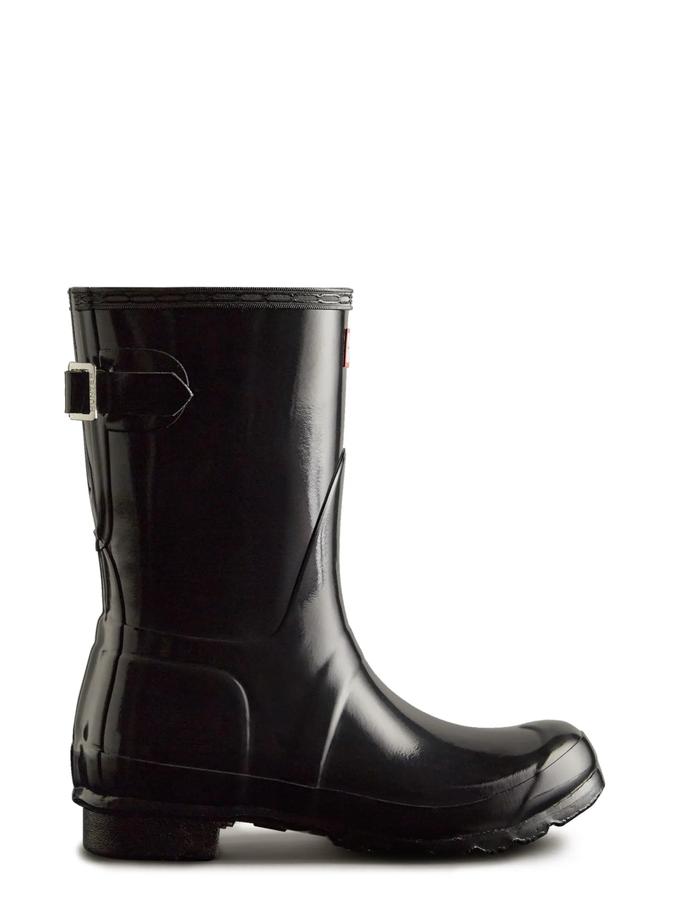 Hunter Boots Women's Original Back Adjustable Short Gloss Rain Boots Best Buy