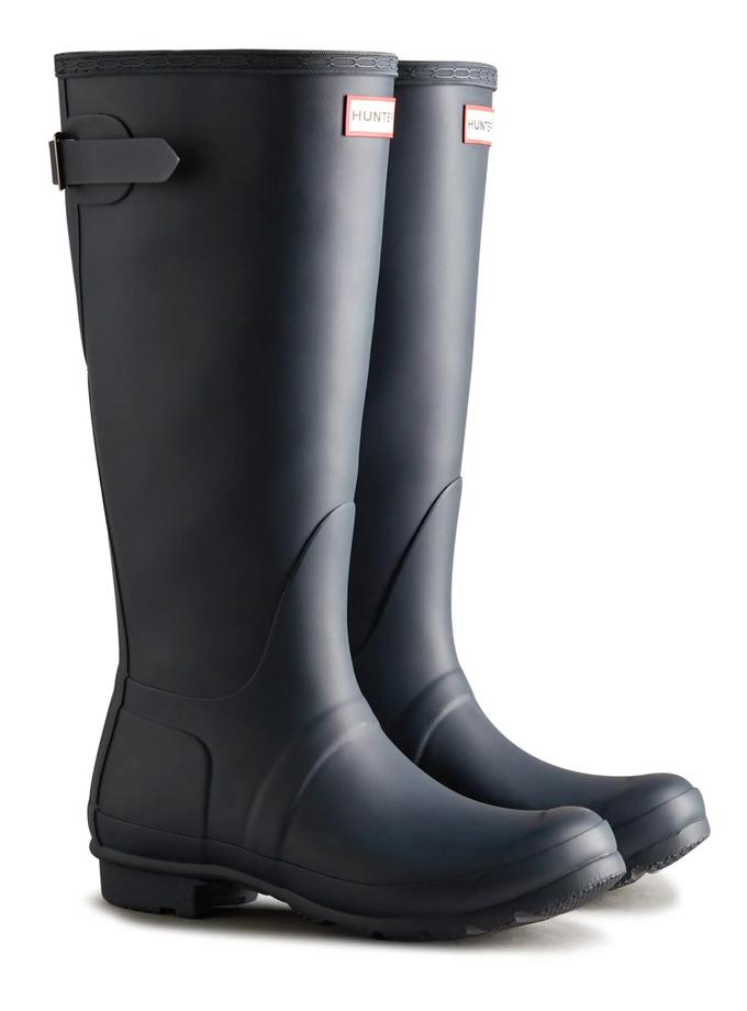 Hunter Boots Women's Original Back Adjustable Tall Rain Boots High Quality