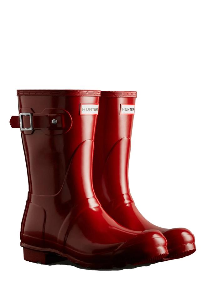 Hunter Boots Women's Original Short Gloss Rain Boots Best Price