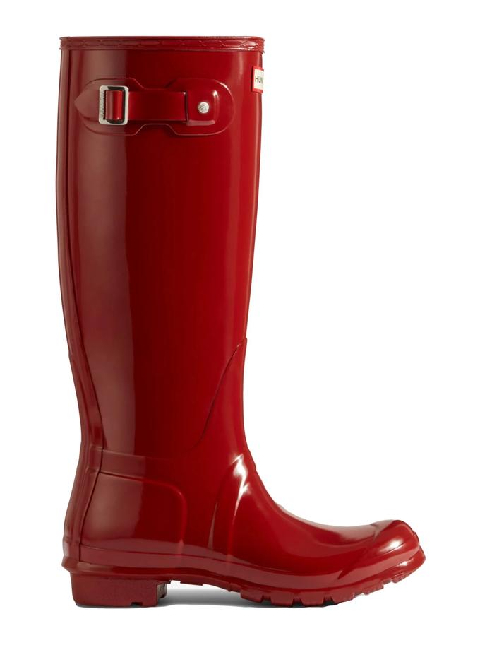 Hunter Boots Women's Original Tall Gloss Rain Boots High Quality