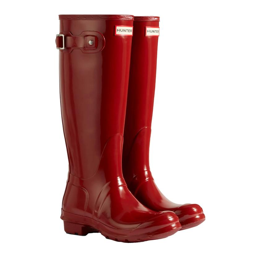 Hunter Boots Women's Original Tall Gloss Rain Boots High Quality