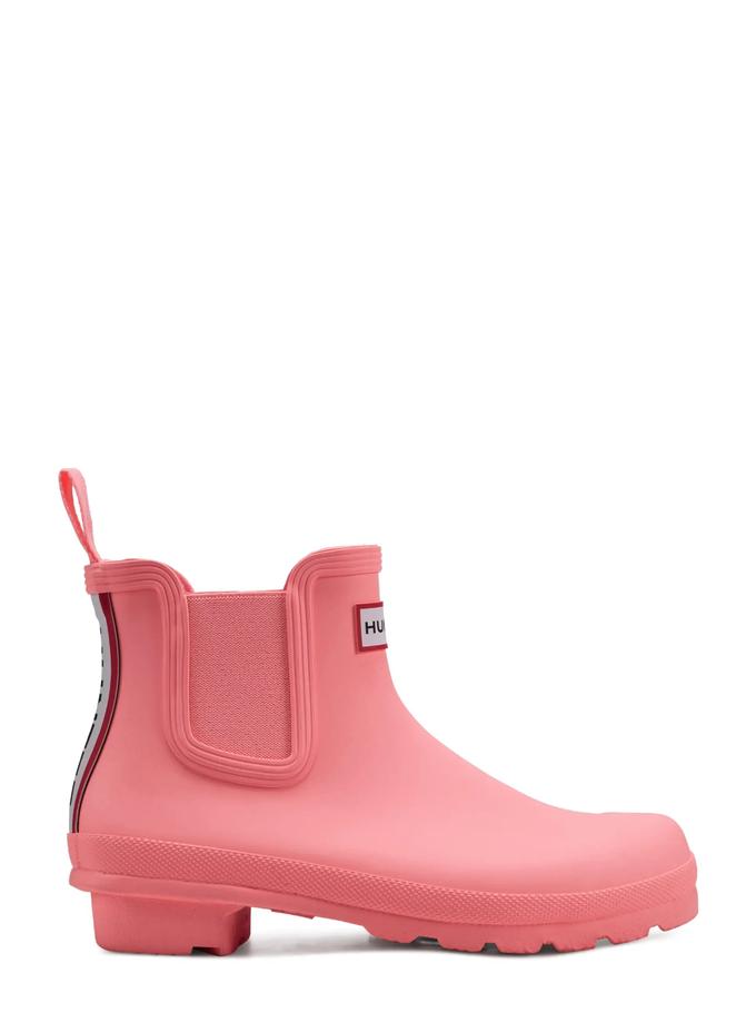 Hunter Boots Women's Original Tri-Colour Logo Backstrap Chelsea Boots New Arrival