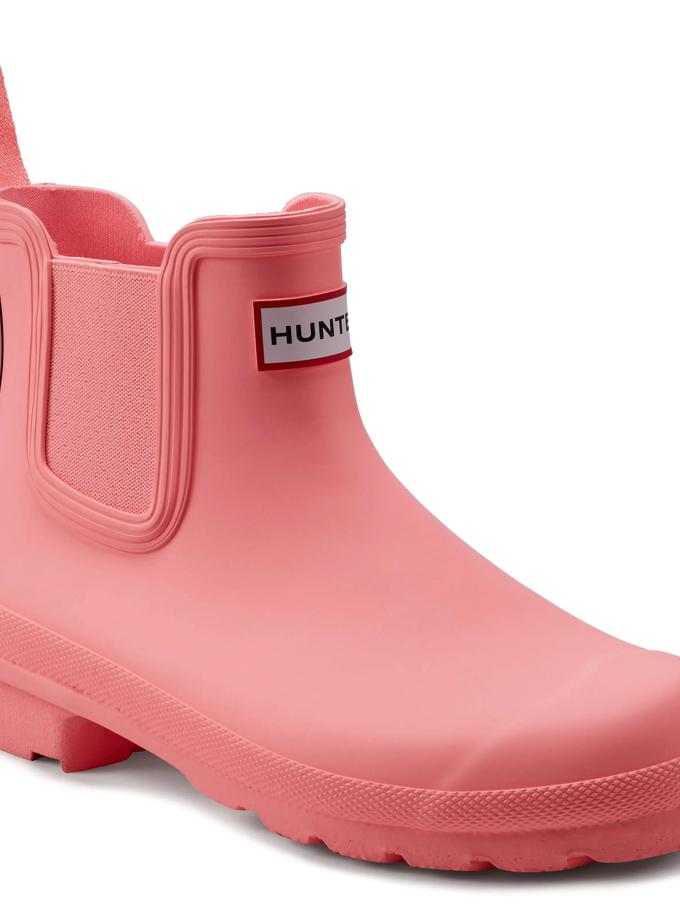 Hunter Boots Women's Original Tri-Colour Logo Backstrap Chelsea Boots New Arrival