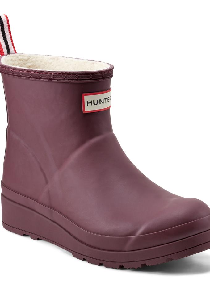 Hunter Boots Women's PLAY™ Insulated Vegan Shearling Short Rain Boots Best Seller