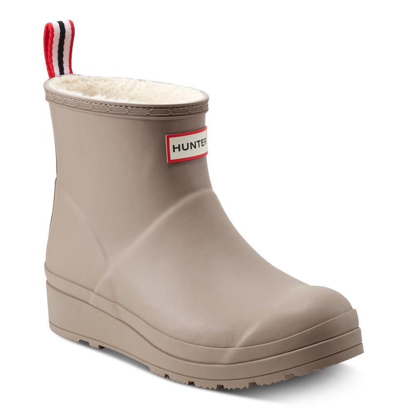 Hunter Boots Women's PLAY™ Insulated Vegan Shearling Short Rain Boots On Sale