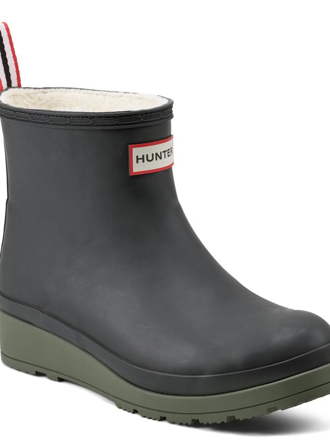 Hunter Boots Women's PLAY™ Insulated Vegan Shearling Short Rain Boots Same Day Delivery